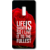 ONE PLUS Two Designer Hard-Plastic Phone Cover from Print Opera - Life is Short