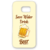 SAMSUNG GALAXY S7 Edge Designer Hard-Plastic Phone Cover from Print Opera - Save Water Drink Beer