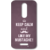 MOTO X FORCE Designer Hard-Plastic Phone Cover from Print Opera - Keep Calm