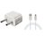 2A Wall Charger (Travelling Charger) White for Panasonic Eluga Z by Jiyanshi
