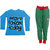 IndiWeaves Girls Combo Pack 2 (Pack of 1 Full Sleeves T-Shirts and 1 Lowers/Track Pant )_Blue::Green_Size:-6-7 Years