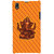 ColourCrust Lord Ganesha Ganpati Devotional Printed Designer Back Cover For Sony Xperia Z1 Mobile Phone - Matte Finish Hard Plastic Slim Case