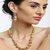 Zaveri Pearls Gold Filigree Beeds  Pearls Long Necklace Set - ZPFK5419