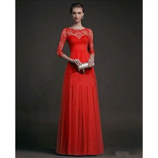 shopclues gown dress