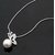 Angelfish women butterfly with pearl necklace- AELKCP071