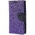 Mercury Wallet Flip case cover for Samsung Galaxy Grand Prime SM-G530  (PURPLE)