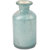 Bubblewrap Store Teal Mercury Glass Bottle Flower Vase
