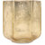 Bubblewrap Store Yellow Angular Mercury Glass Tea Light Holder