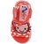 N Five Ankle Strap PU Red Sandals For Girls