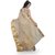 Holyday Women's Cotton silk Self design Saree, Cream  (Raj_Piramid_Beige)