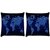 Snoogg Pack Of 2 Digitally Printed Cushion Cover Pillows 22 X 22 Inch