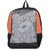 Lotto Gray & Orange Casual Pu Backpack