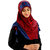 Parvin Abdiah Striped Lace Hijab