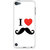 CopyCatz I Love Beards Premium Printed Case For Apple iPod Touch 5