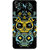 CopyCatz Three Skulls Premium Printed Case For HTC Desire 728