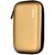 GIZGA External Hard Drive Disk Case Cover Hard Shell Gold For 2.5