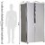 Haier 565 LITRES HRF618SS 565 L Side By Side Refrigerator - Stainless Steel