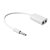 DOMO nSpeed AS235R 3.5mm Audio Splitter Stereo Male convert to 2 x 3.5mm Earphone Splitter Cable Adapter for Smartphone