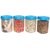Vipin Multipurpose Kitchen Storage Set Food grade Container Treat 01 - 375 ml 6 pcs 02 - 565 ml 3 pcs 03 - 750 ml 2 pcs