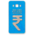 SAMSUNG GALAXY J5 Designer Hard-Plastic Phone Cover from Print Opera - Sign Of Rupee