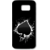 SAMSUNG GALAXY S6 Designer Hard-Plastic Phone Cover from Print Opera - Black Spade