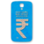 SAMSUNG GALAXY S4 Designer Hard-Plastic Phone Cover from Print Opera - Sign Of Rupee