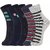 DUKK Multi Pack Of 5 Ankle Socks