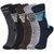 DUKK Multi Pack Of 5 Full Length Socks