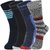 DUKK Multi Pack Of 4 Full Length Socks