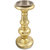 Bubblewrap Store Golden Glass Candle Holder