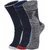 DUKK Multi Pack Of 3 Full Length Socks