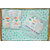 Jhankhi Beeboo New Born Baby  Gift Set of 4 Pcs Regular Green 0-3 Months