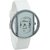 Shree Kawa White Color Strap And Dial With Circular Silver Case Watch For Women