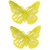 Deziworkz Butterfly Fridge Magnet (2.5 Inches, Set of 2)