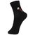 Dukk Men'S Multicoloured Ankle Length Cotton Lycra Socks