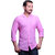 New Democratic Men's Pink  Casual Shirt