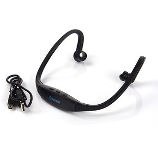 Futaba Sports Hands-free Wireless Bluetooth V3.0 High Quality Stereo Music Headsets with Mic Calling for Smart Phone - Black