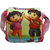 Donex 2 L Soft Flap School Bag For Kids Pink11