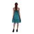 Uttam Green Plain A Line Dress