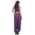 Uttam Purple Plain Women'S Trousers
