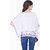 Uttam,S White Plain V-Neck Tshirt