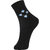 Dukk Men'S Multicoloured Ankle Length Cotton Lycra Socks