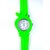 Mango Shape Rainbow Watch with Changeable Fiber Belts and Rings with 1 Analog Watch/ Womens Perfect Gift