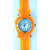 Mango Shape Rainbow Watch with Changeable Fiber Belts and Changeable Rings with 1 Analog Watch/ Womens Perfect Gift