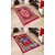 SNS MULTICOLOR FLORAL QUILTED CARPETS SET OF 2