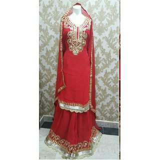 shopclues palazzo suits