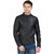 Leder Concepts Men's Black Genuine Leather Jacket