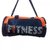 Vinto Crazy Fitness Words Style Blue Orange Gym Bag Duffel