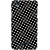 Oyehoye Black and White Polka Dots Pattern Style Printed Designer Back Cover For Micromax Yureka Plus Mobile Phone - Matte Finish Hard Plastic Slim Case