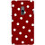 Oyehoye Red And White Polka Dots Pattern Style Printed Designer Back Cover For OnePlus 2 Mobile Phone - Matte Finish Hard Plastic Slim Case